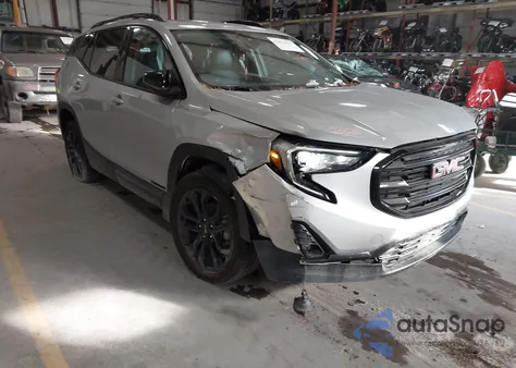 2021 GMC Terrain Awd Slt z USA, uszkodzony, nr VIN 3GKALVEV5ML348435